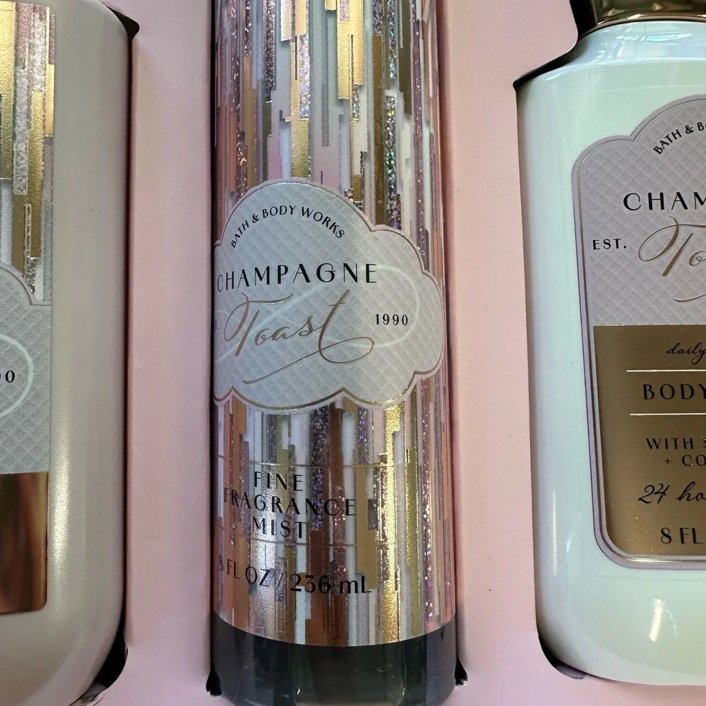 Bath Body Works Champagne Toast‎ Gift Set